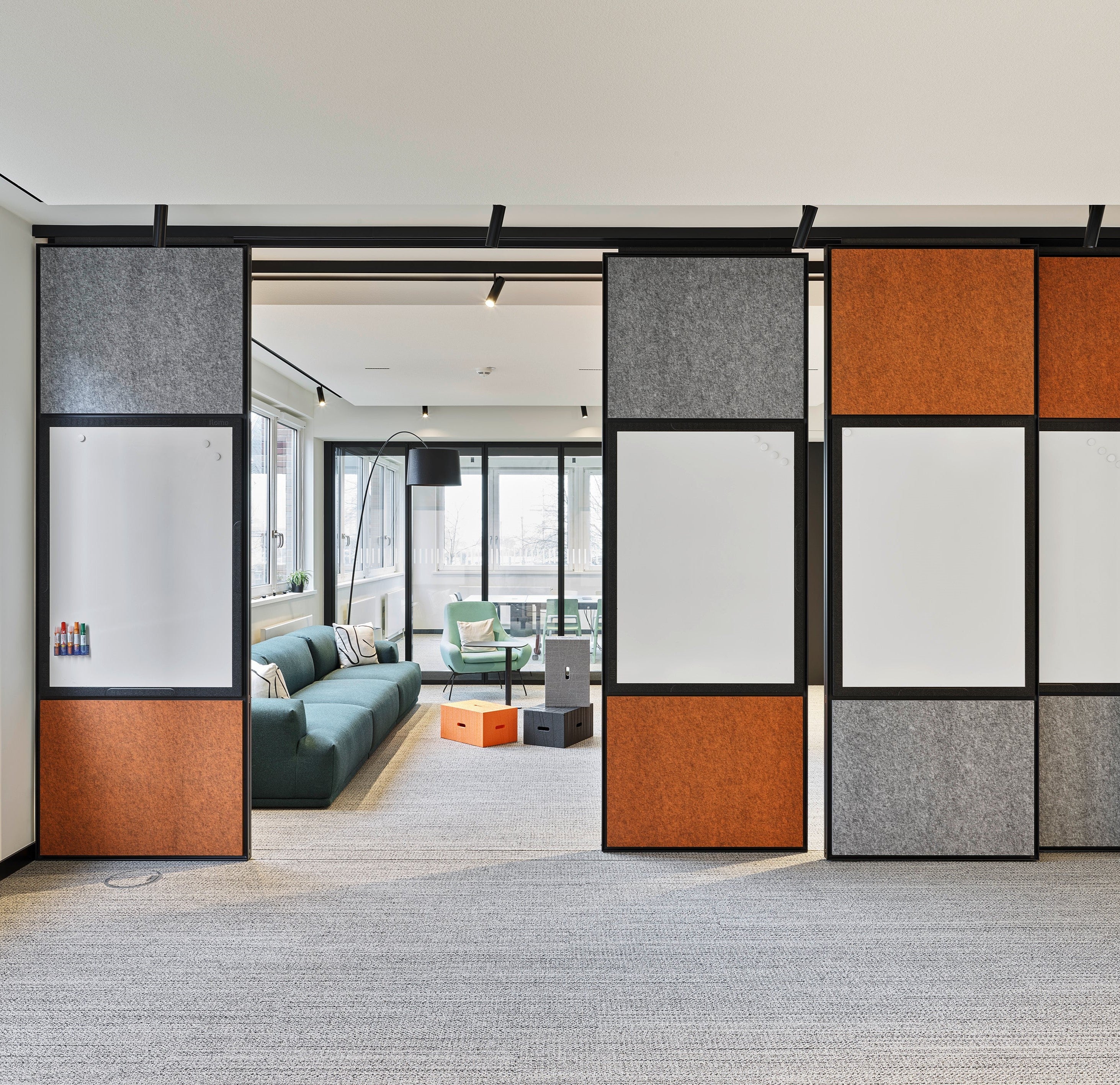 Partition room divider - flomo wall